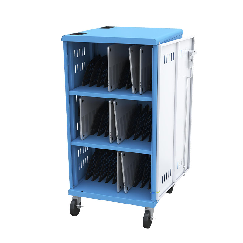 Laptop Charging Cart, Charging Storage Cabinet, Charing Trolley AC30-P-D